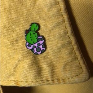 Cactus enamel pin